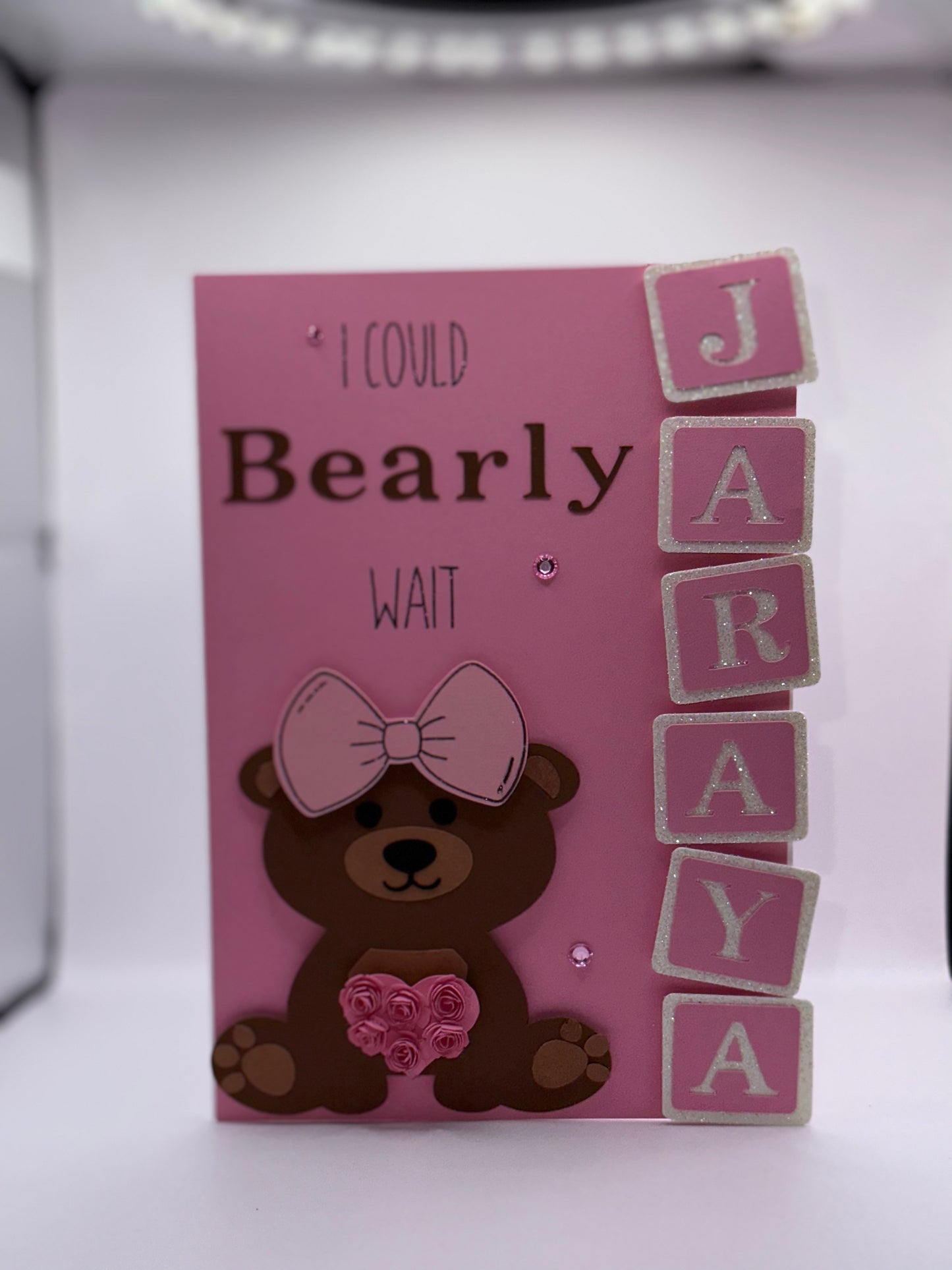 Bearly Wait Baby card