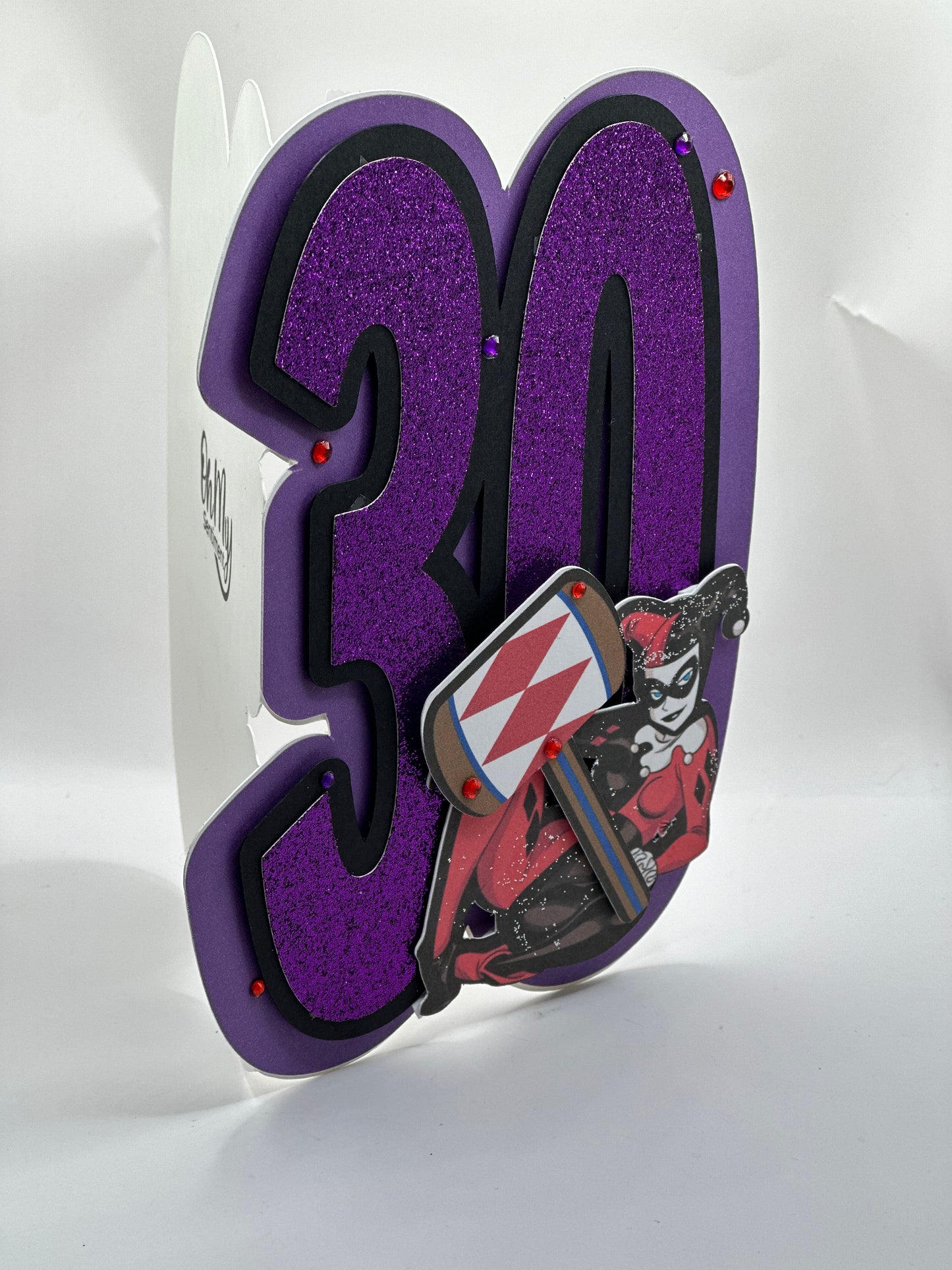 Handmade Number Birthday Card