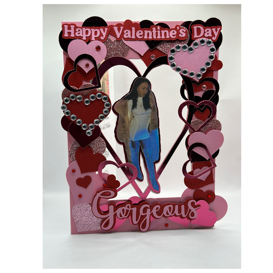 Hearts Galore Custom Handcrafted Valentine's Day card