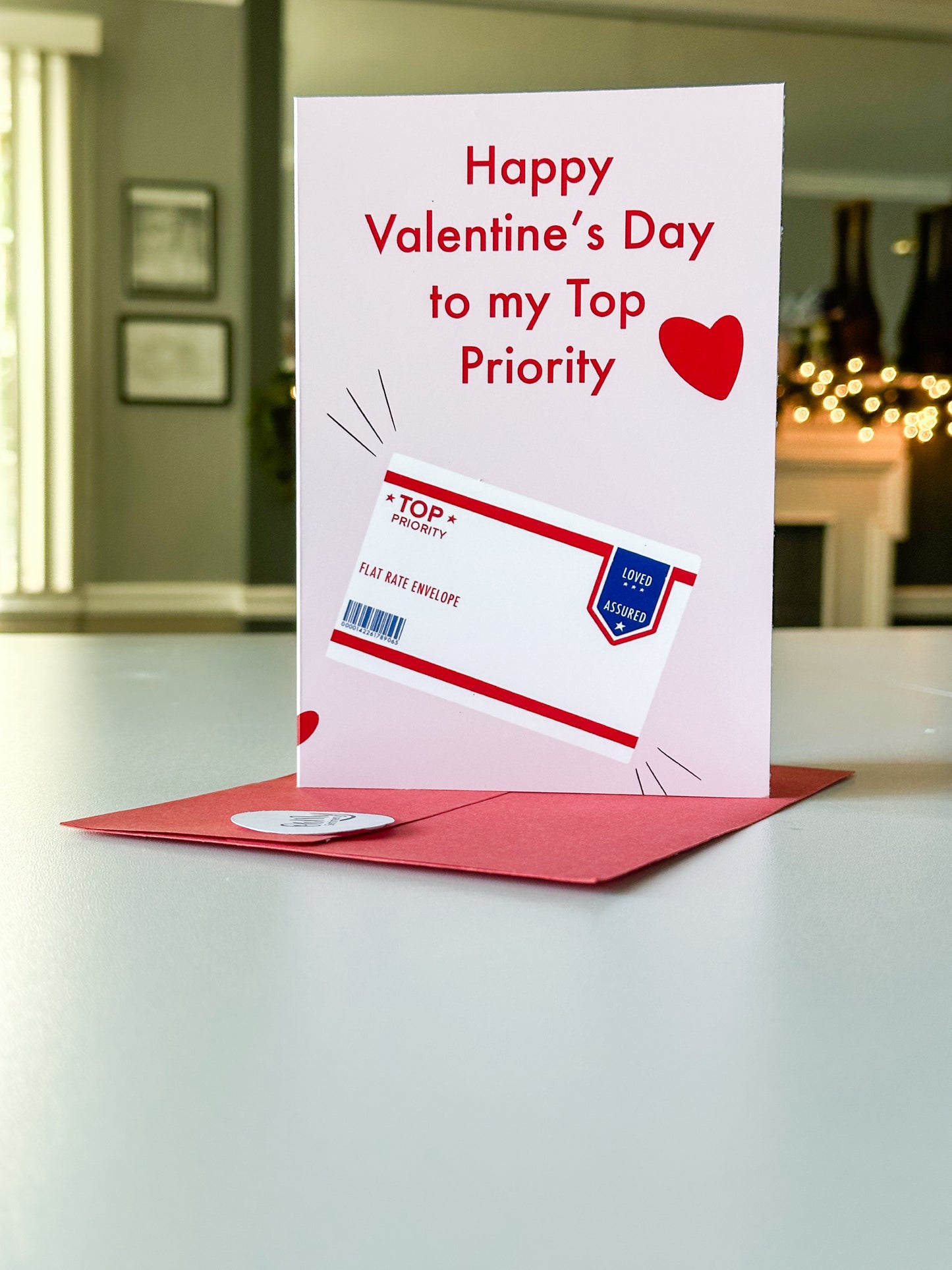 Top priority v-day card