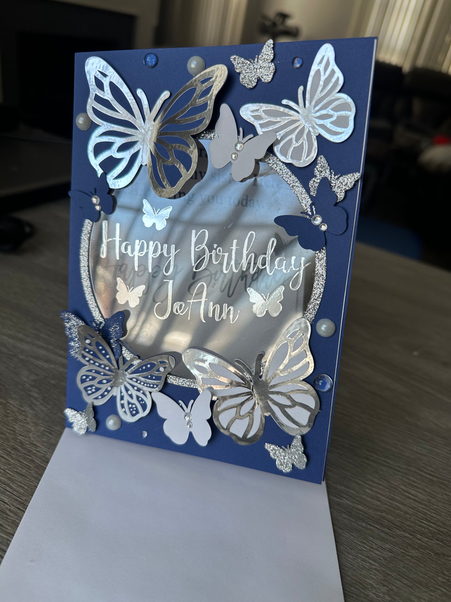 Handmade Butterfly Card
